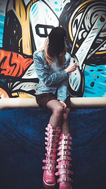 Free Young Woman Boots photo and picture