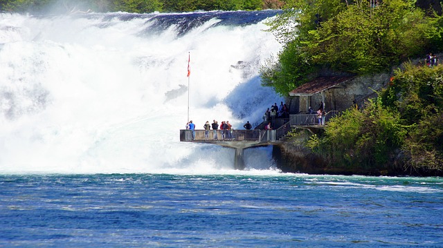Free Rhine Falls Waterfall photo and picture