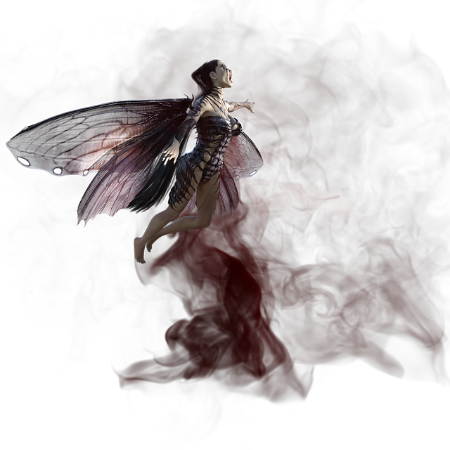 Free fairy fantasy 3d rendering illustration
