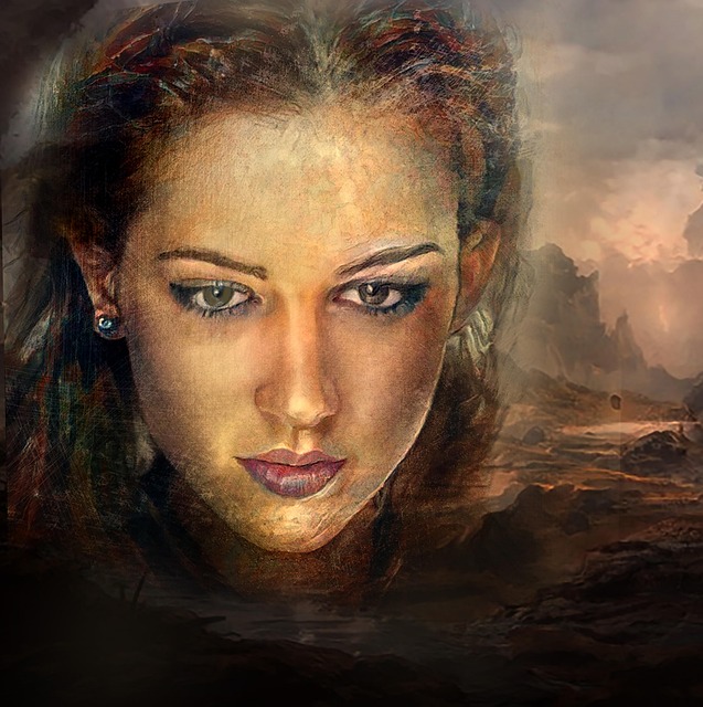 Free Woman Face illustration and picture