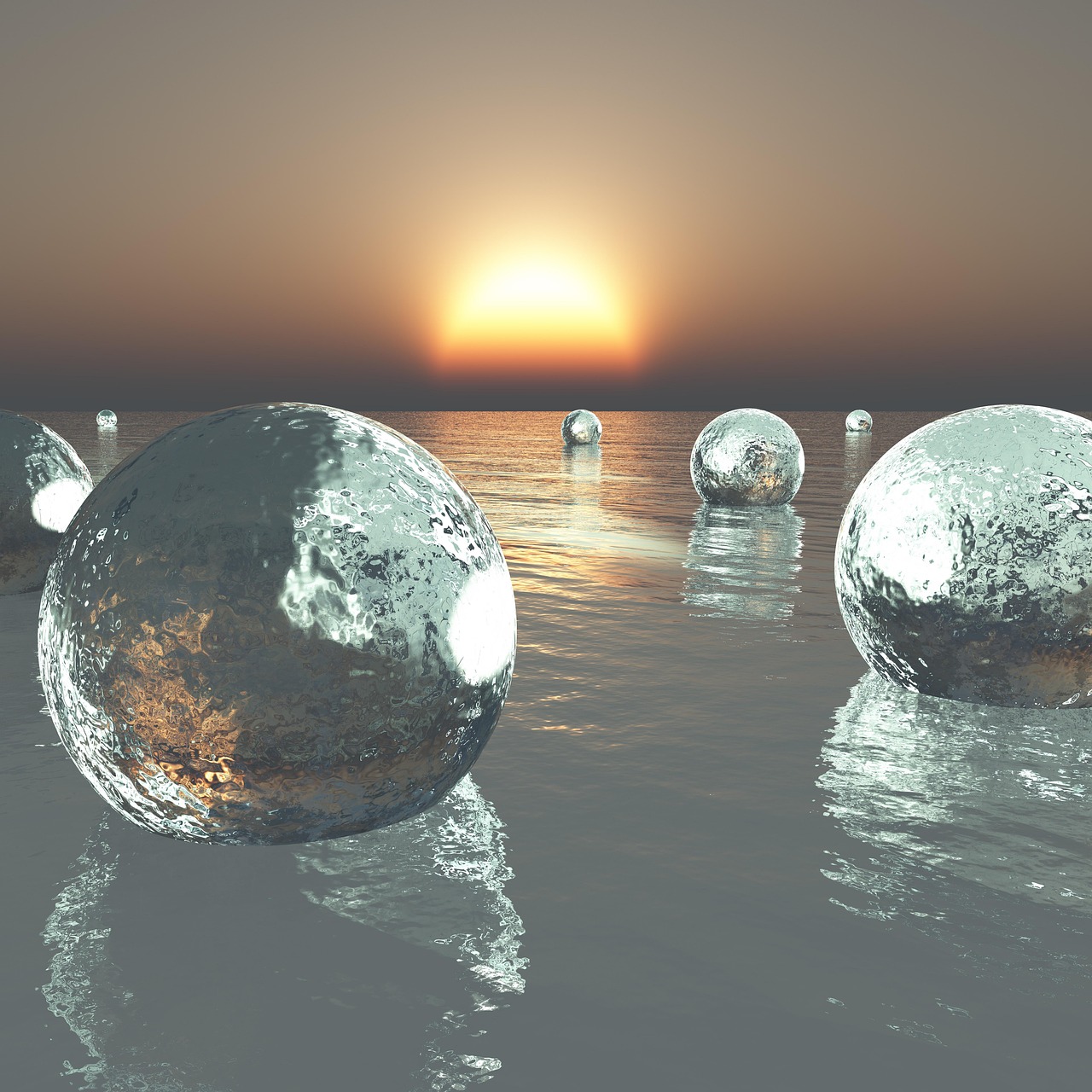 Glass Balls Sea Free photo on Pixabay Pixabay