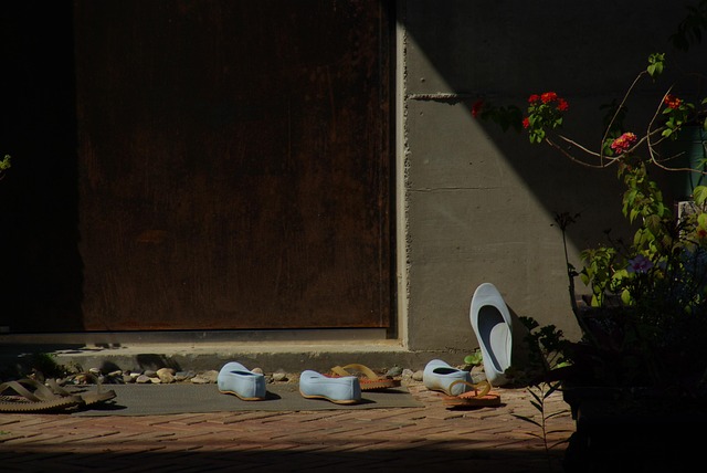 rubber shoes