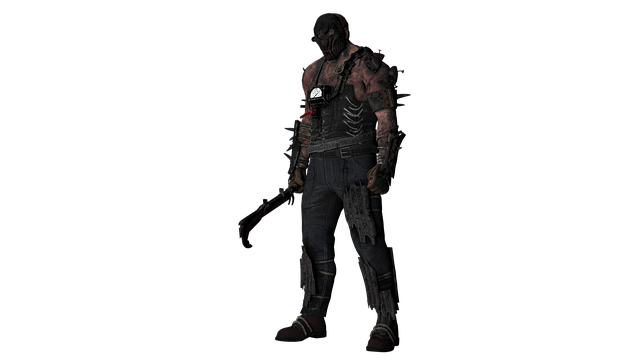 Free model murderer mercenary illustration