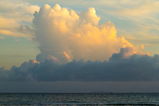 Free Sky Sea photo and picture