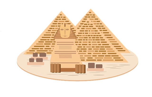 Free pyramids giza pyramids of giza illustration