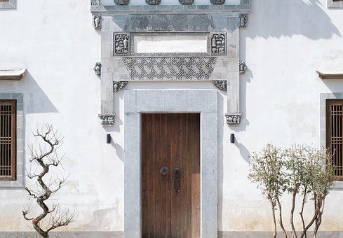 Free Door Huizhou Architecture photo and picture
