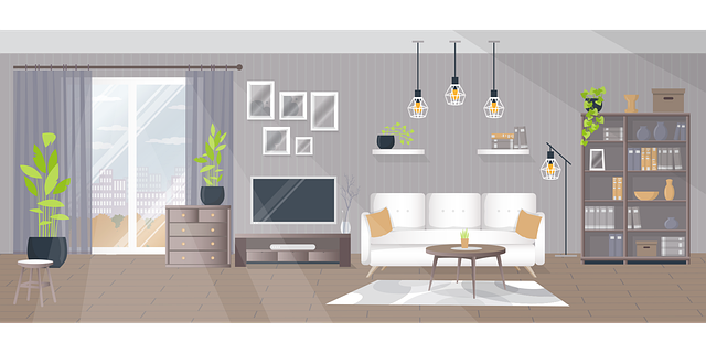 Wohnzimmer, Innenarchitektur, Salon
