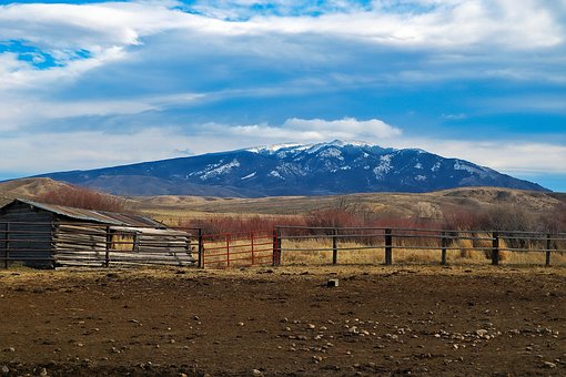 Montaña, Rancho, Valla, Suelo, Choza