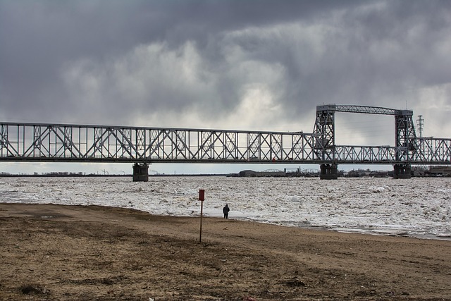 Free Bridge River photo and picture