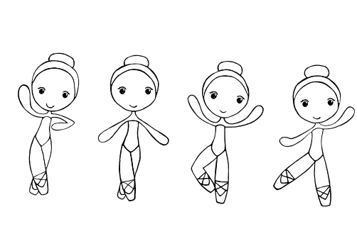 Free Ballet Ballerina illustration and picture