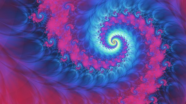 Fraktal, Spiral, Kunst, Kunstwerk