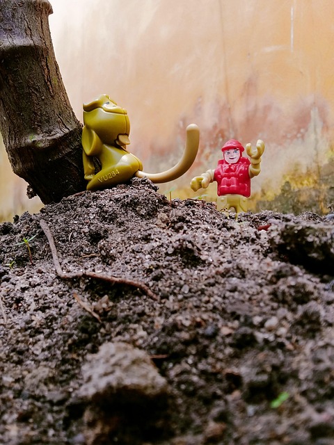 Lego, Resumo, Arte, Crianças, Toque