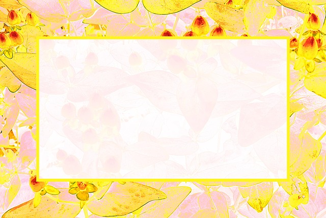 Free frame background template illustration