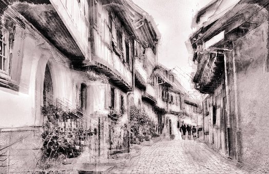 Frankreich, Stadt, Urban, Historisch