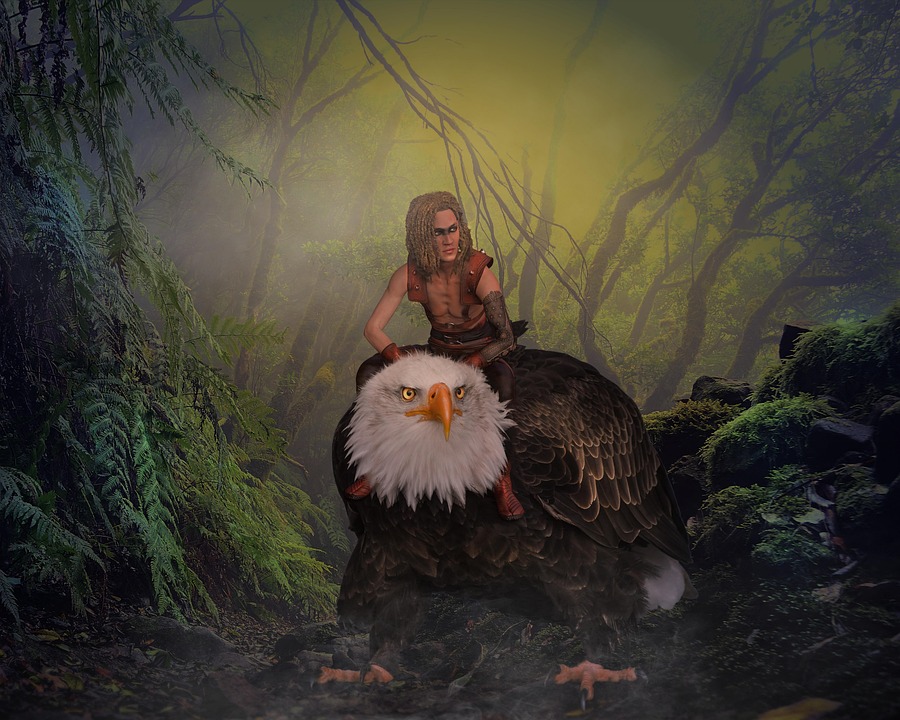 Eagle Boy Fantasy - Free image on Pixabay