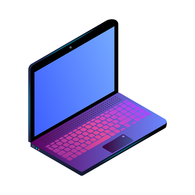 Download Laptop Computer Work RoyaltyFree Stock Illustration Image