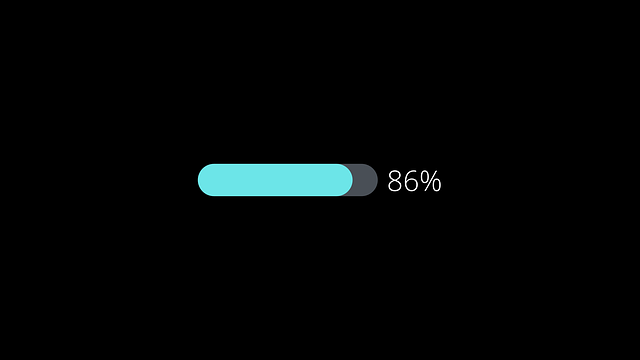 Free loading line percentage illustration