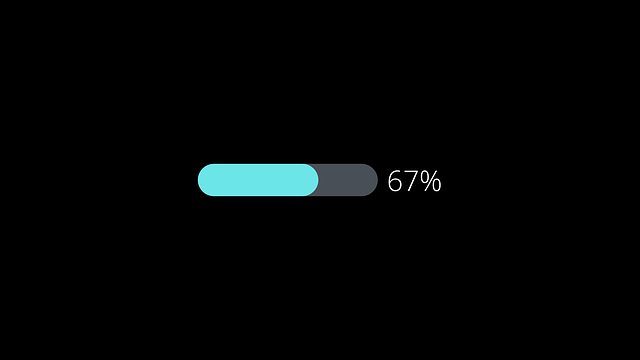 Free loading line percentage illustration