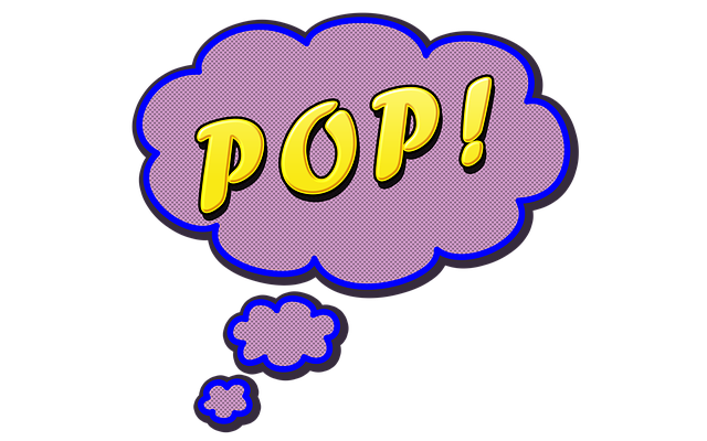 Free pop bang explosion illustration