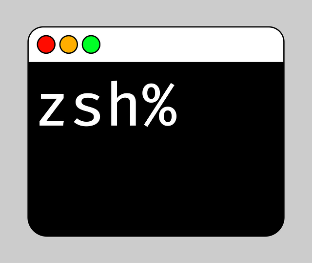 Free Zsh Console vector and picture