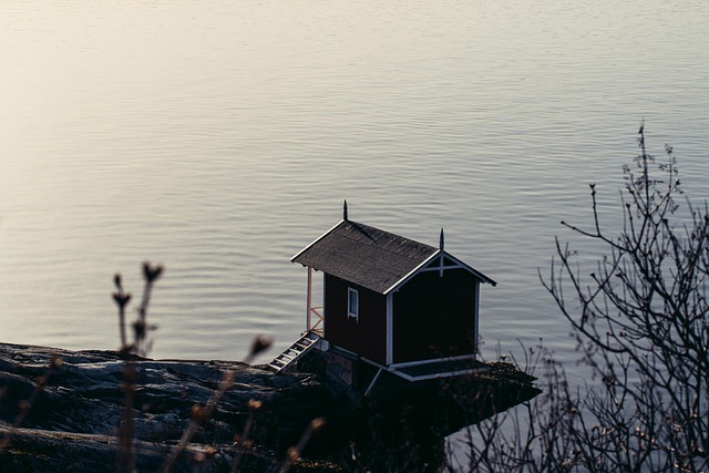 Skandinavien, Norwegen, Hütte, Natur