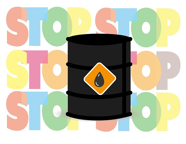 Free fossil energy oil embargo price increase illustration
