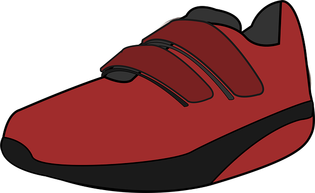 Free trainers shoes velcro vector