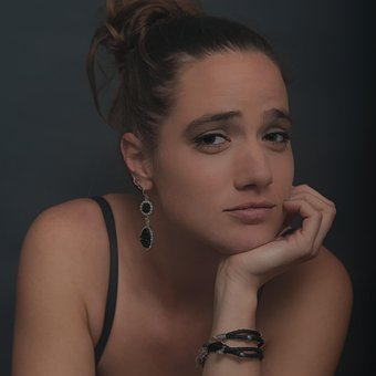 Porträt, Frau, Gesicht, Schön