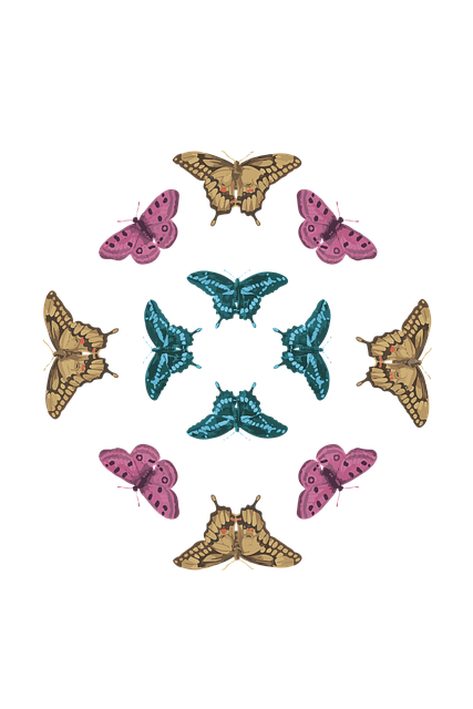 Sommerfugle, Insekter, Mønster, Baggrund