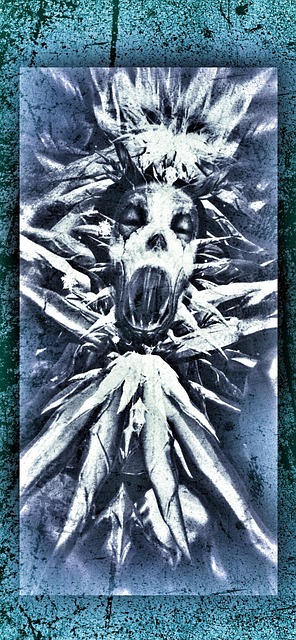 Free ice queen fear illustration