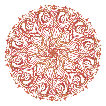 Free Floral Pattern Line Art illustration and picture