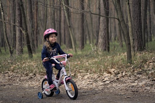 Free Bike Little Girl photo and picture