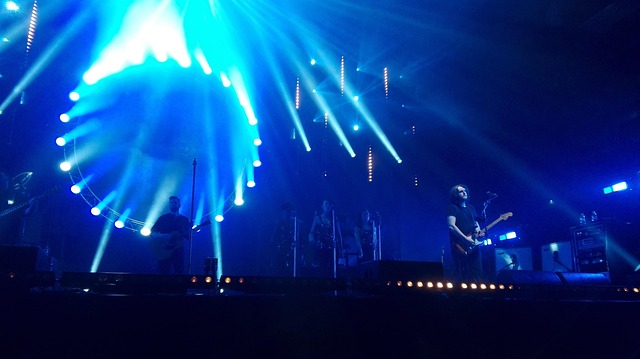 Koncert, Musik, Lysshow, Laser, Sanger
