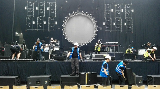 Scene, Konstruktion, Tekniker