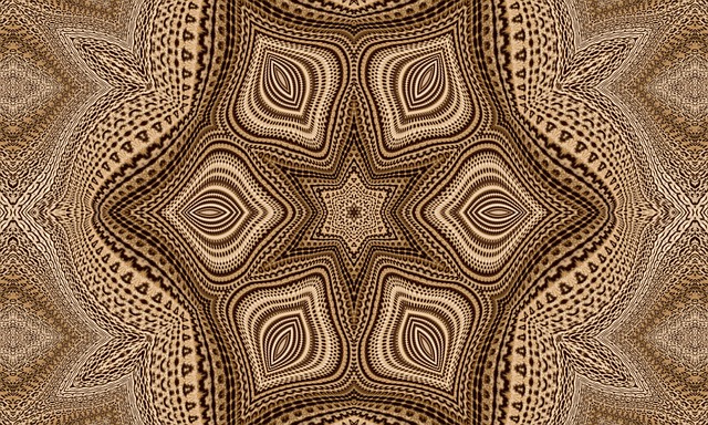 Free pattern symmetry swirl illustration