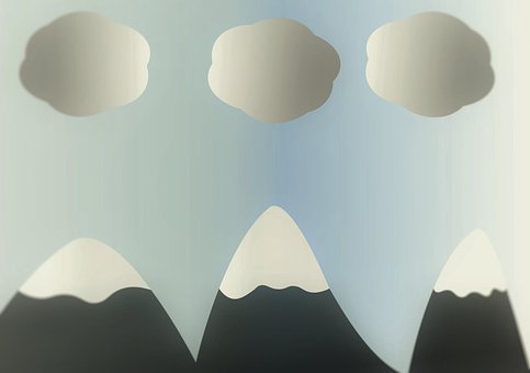 Berg, Schnee, Natur, Die Geschichte
