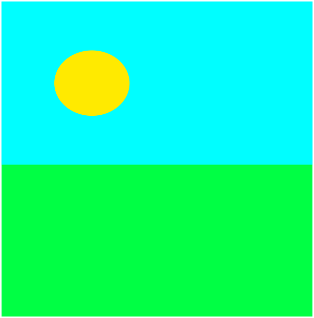 Free landscape sky sun vector