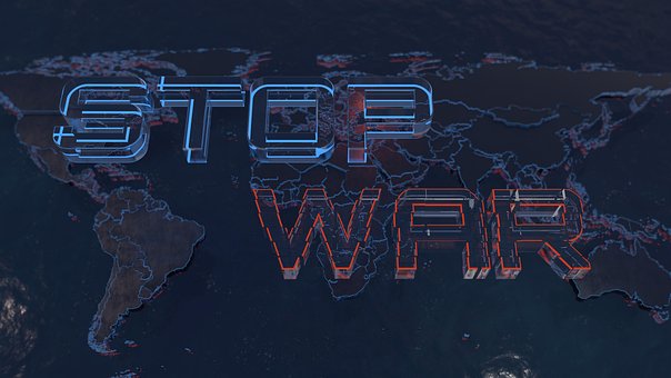 Free Stop War World illustration and picture