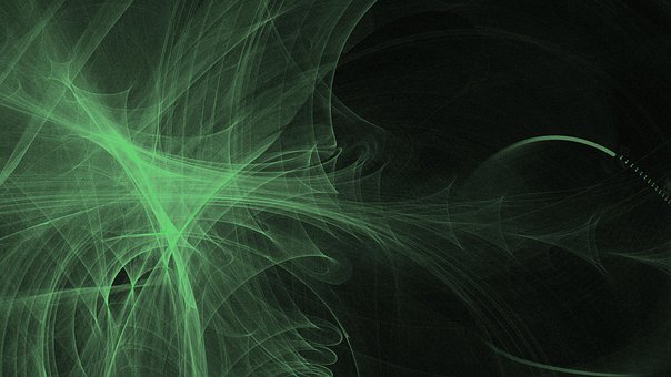 Verde, Abstract, Moderno, Fundo