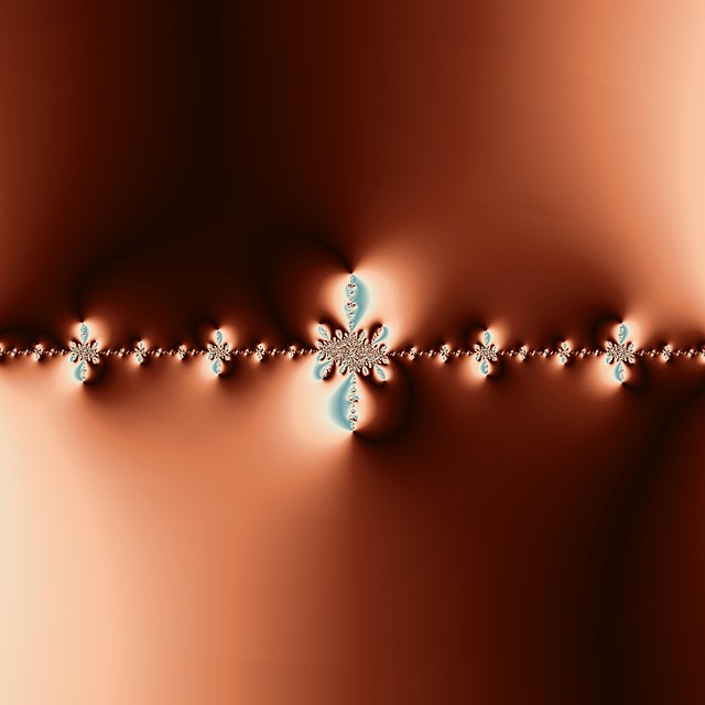 Free abstract background fractal illustration