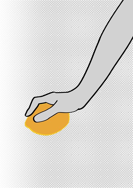 Free fruit hand lemon illustration