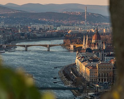 Budapest, Hongarije, Danube, Parlement