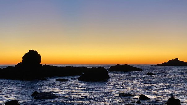Free Orange Sunset photo and picture
