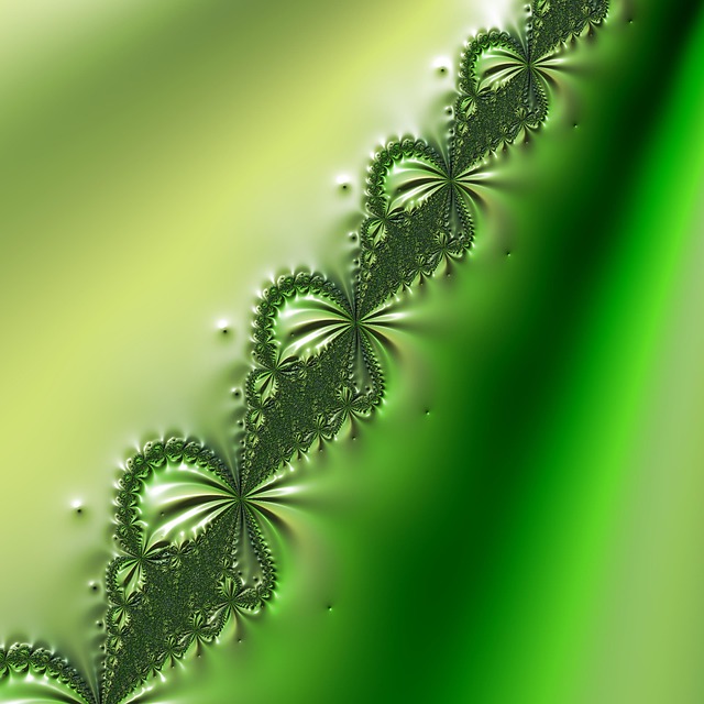 Free abstract background fractal illustration