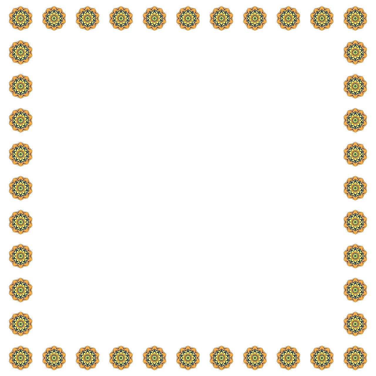 Download Mandala Frame Outline Royalty Free Stock Illustration Image 