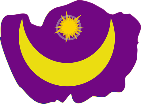 Free Crescent Moon vector and picture