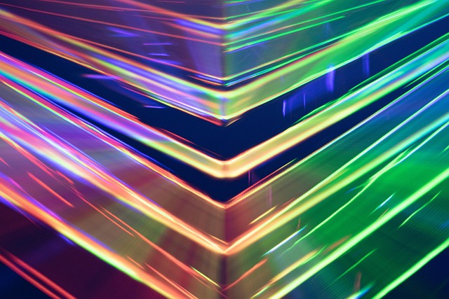 Free digital light abstract background illustration