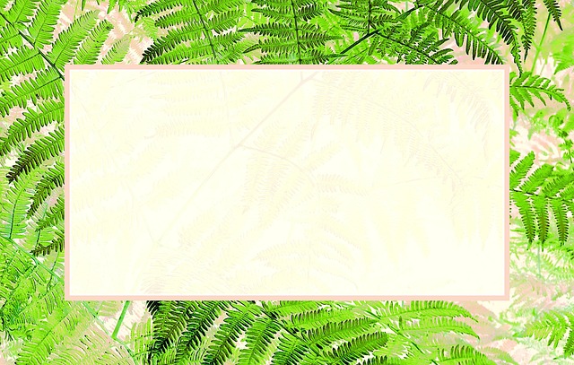 Free frame background template illustration