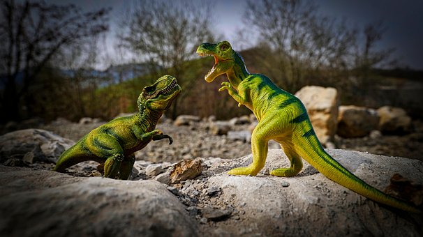 Dino, Dinosaurier, Spielzeuge, T-Rex