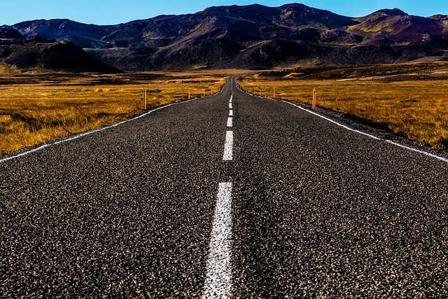 La Carretera, Montañas, Campo, Paisaje